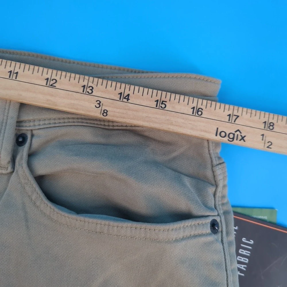 DUER DU/ER N2X Pants Mens Size 33x32 Tan No Sweat Jogger Slim Fit Stretch NWT